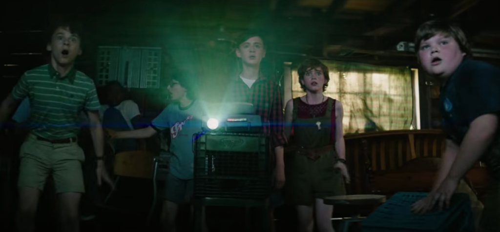 The Derry misfits, confronting their fears to overcome Pennywise